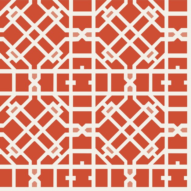 Streszczenie tradycyjnych krata geometryczny wzór wnętrza styl etniczny minimalistyczny luksusowy design modny