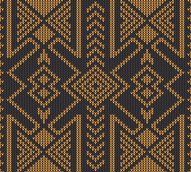 Streszczenie Tribal Aztec Seamless Pattern