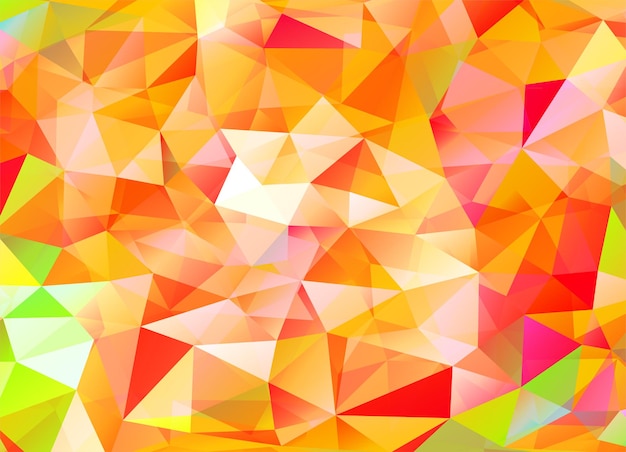 Streszczenie wielokątne tło Futurystyczny styl Geometryczny kolorowy trójkąt tekstury