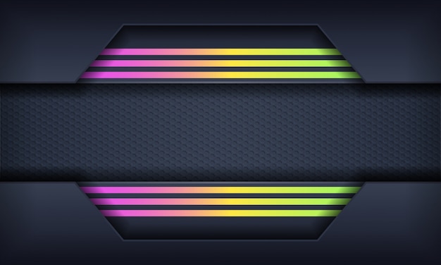 Plik wektorowy streszczenie z kolorowych linii gradientu.