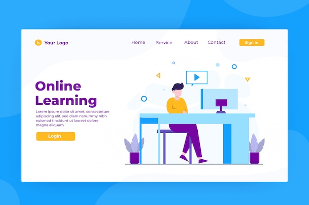 Strona docelowa edukacji online