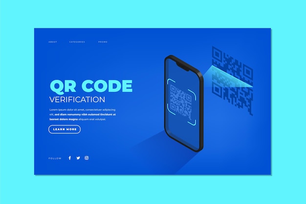 Strona docelowa weryfikacji kodu QR