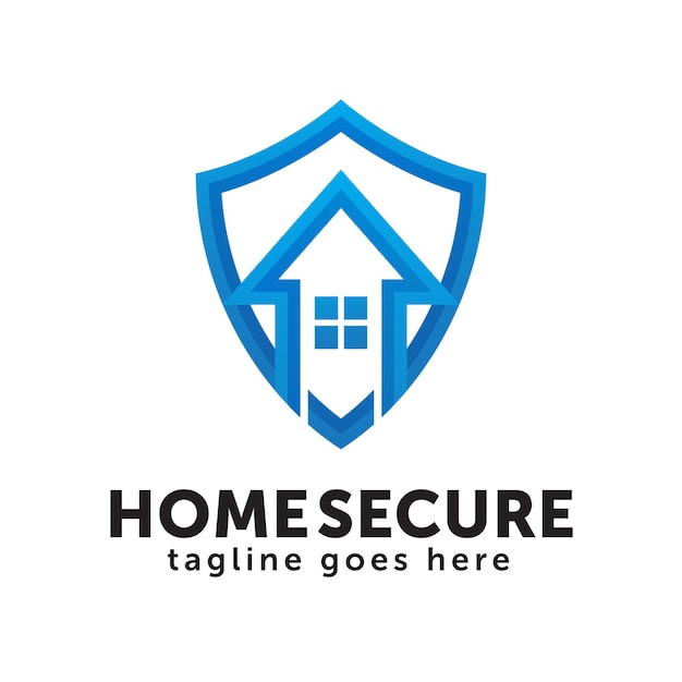 Strona Główna Bezpieczny Szablon Projektu Logo