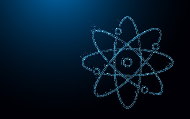Struktura atomu tworzą linie