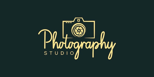 Studio Fotografii Szablon Logo