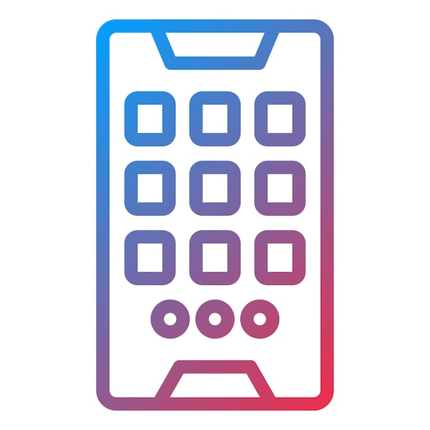 Styl ikon aplikacji mobilnych