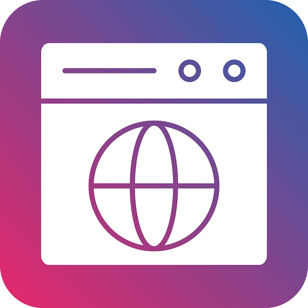 Styl ikon projektowania wektorowego Web Vector Design Icon Style