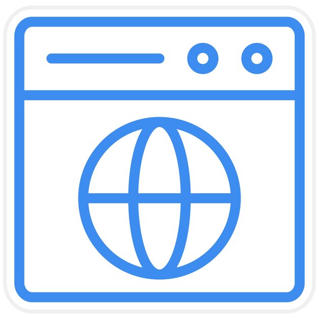 Plik wektorowy styl ikon projektowania wektorowego web vector design icon style
