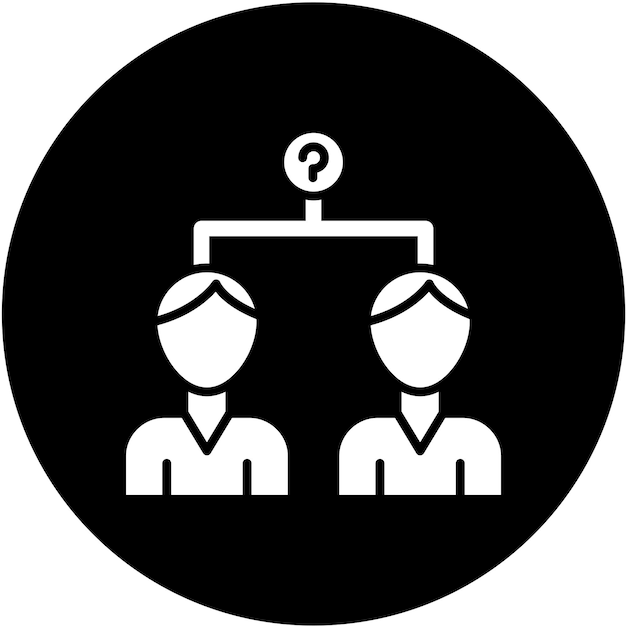 Styl ikon współpracy w projektowaniu wektorowym