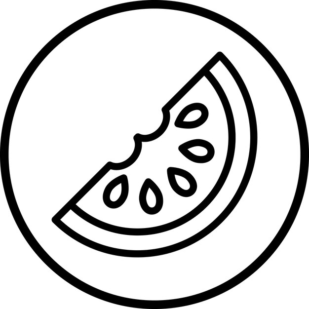 Styl ikony arbuza