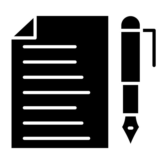 Styl ikony artykułu projektowania wektorowego