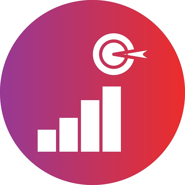 Styl ikony celowego projektu wektorowego
