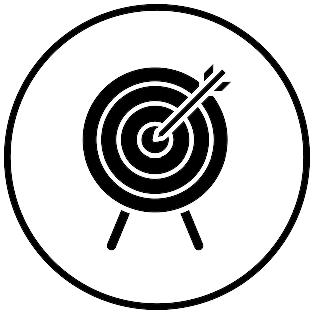 Styl ikony dartboardu