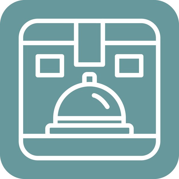 Styl ikony dostarczania projektu wektorowego