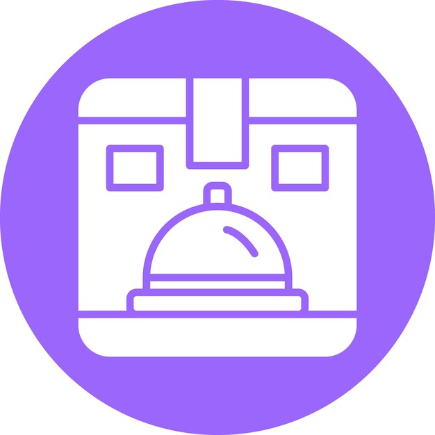 Styl ikony dostarczania projektu wektorowego