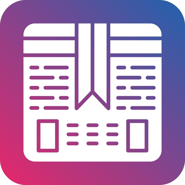 Styl ikony dostarczania projektu wektorowego