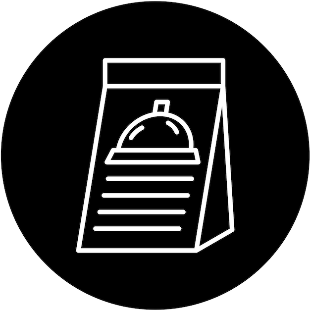 Styl ikony dostarczania projektu wektorowego