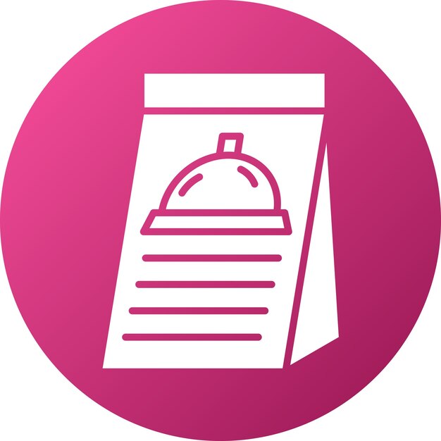 Styl ikony dostarczania projektu wektorowego