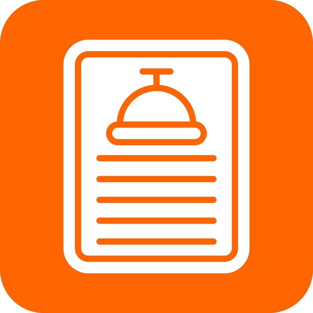 Styl ikony dziennego menu wektorowego projektowania