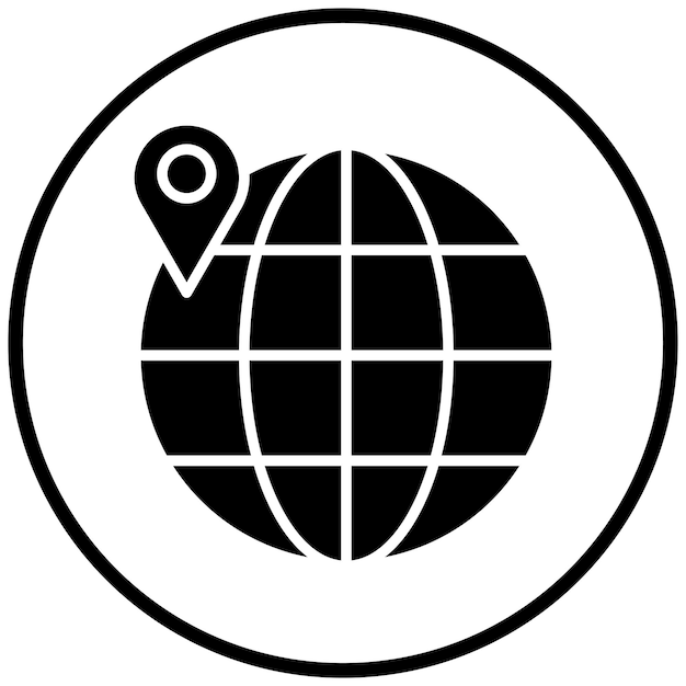 Styl ikony GPS