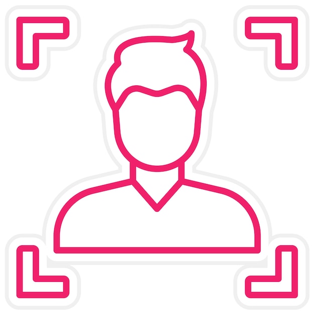Styl ikony identyfikacji projektu wektorowego