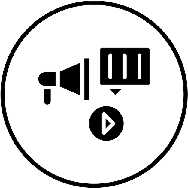 Styl ikony kampanii projektowania wektorowego