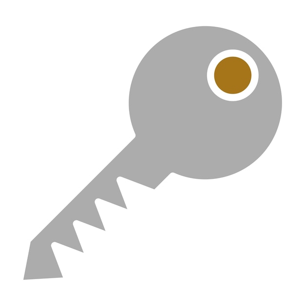 Plik wektorowy styl ikony klucza projektowania wektorowego