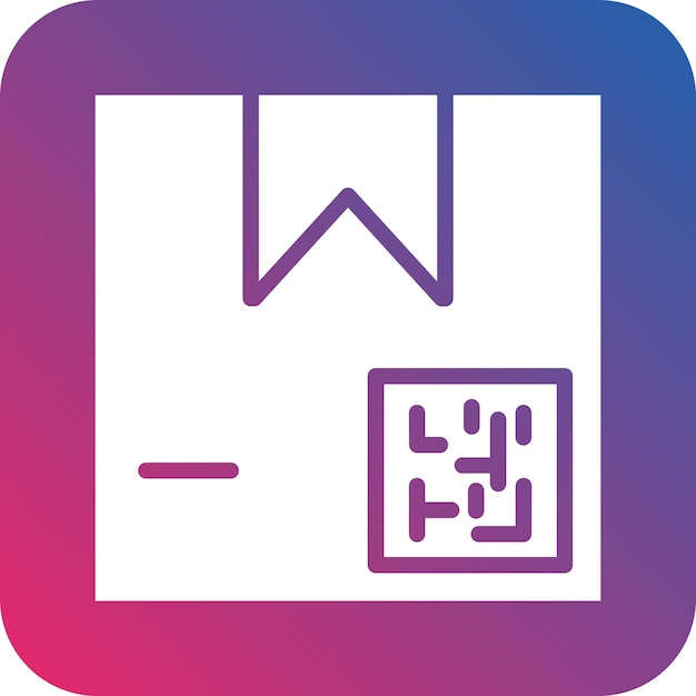 Styl ikony kodu QR pakietu