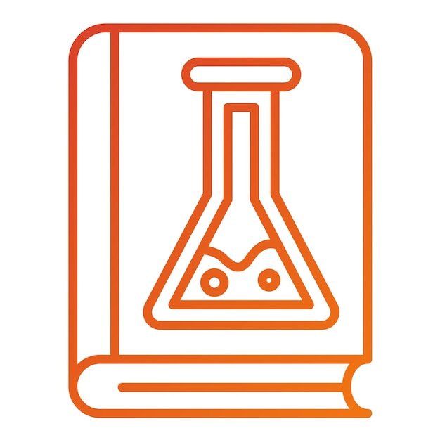 Styl ikony książki chemicznej