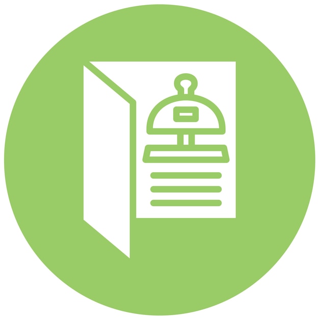Styl ikony menu projektowania wektorowego