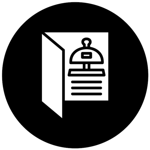 Styl ikony menu projektowania wektorowego