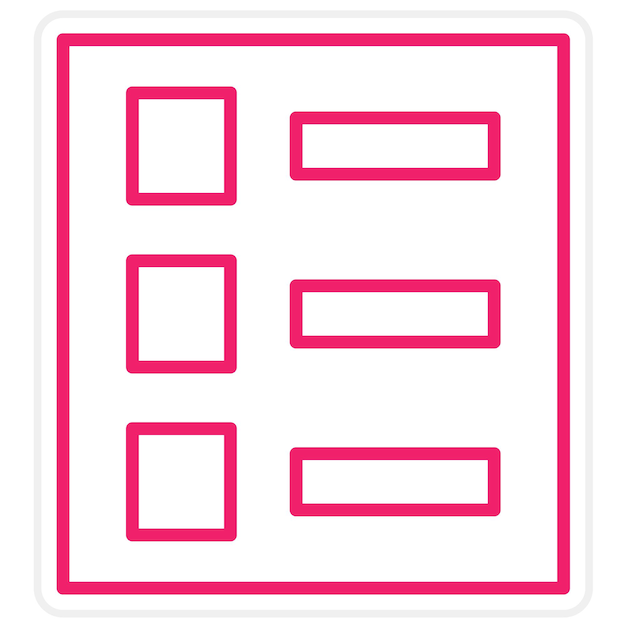 Styl ikony menu projektowania wektorowego