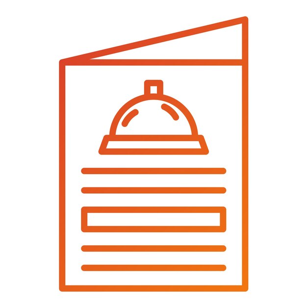 Styl ikony menu projektowania wektorowego