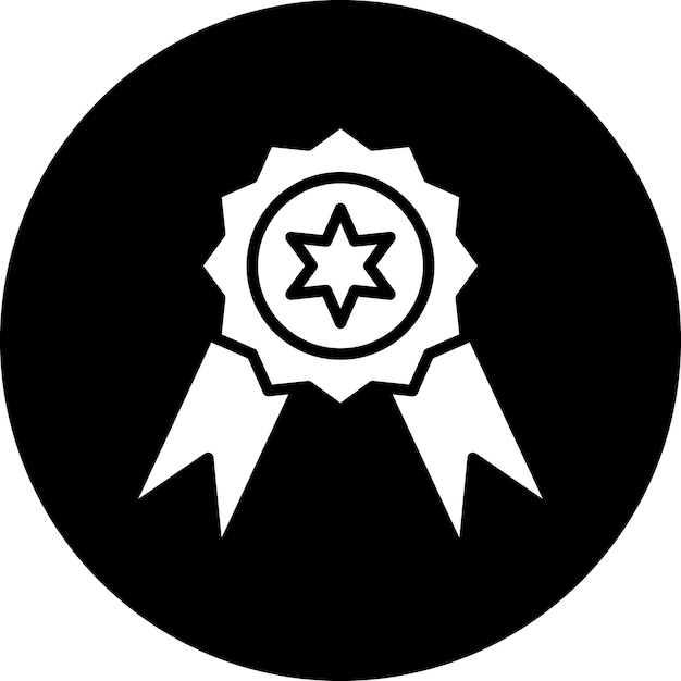 Styl ikony nagrody wektorowej