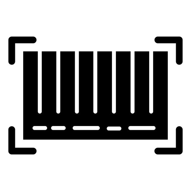 Styl ikony numeru seryjnego projektu wektorowego