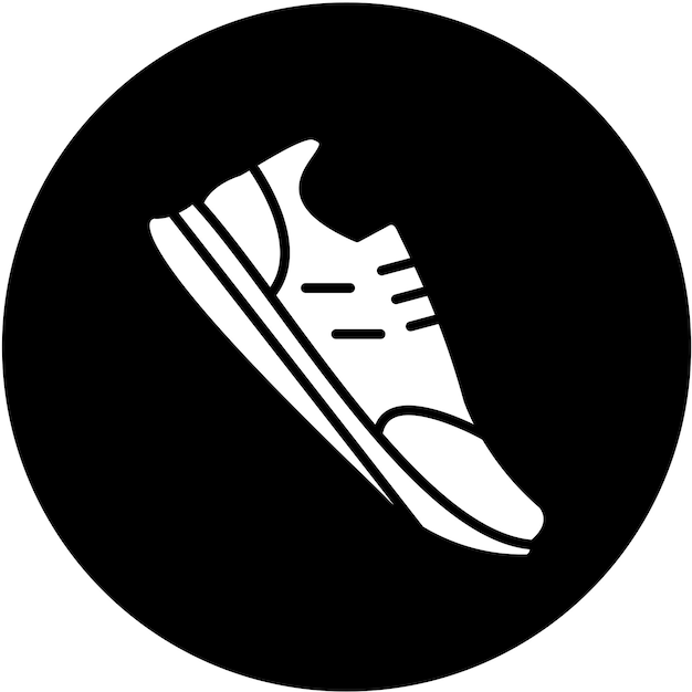 Styl ikony obuwia wektorowego