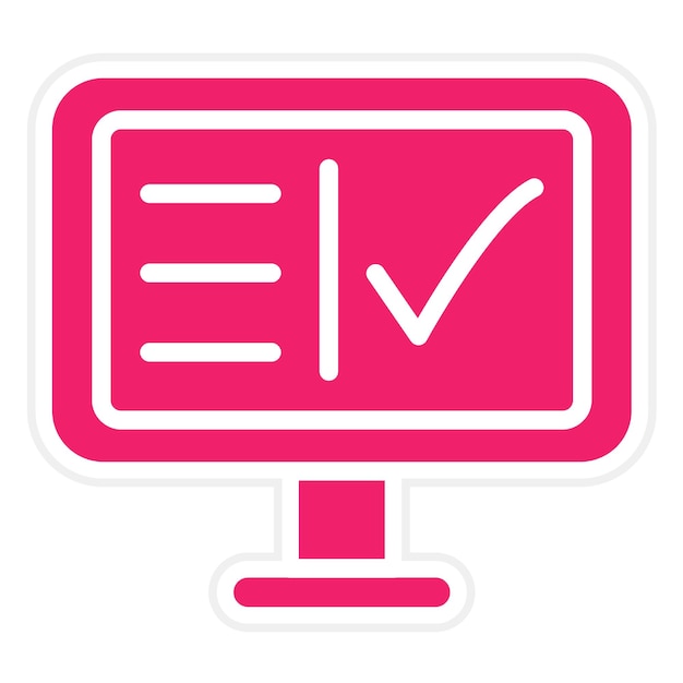 Styl ikony oprogramowania Vector Design CRM