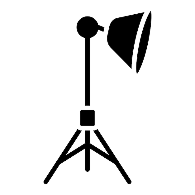 Styl ikony oświetlenia Vector Design Studio