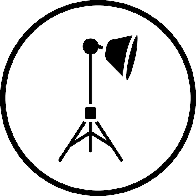 Styl ikony oświetlenia Vector Design Studio