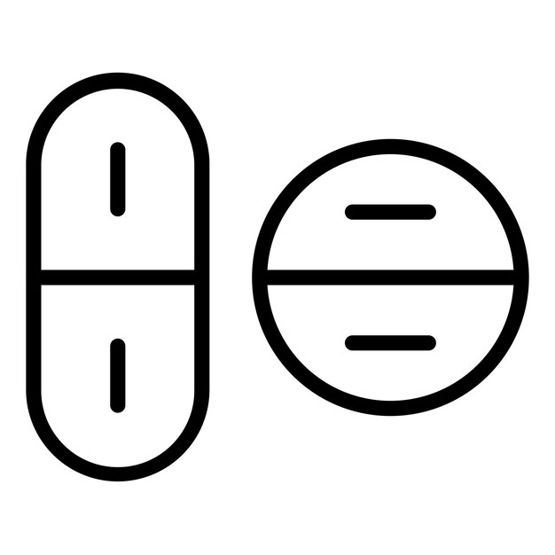 Plik wektorowy styl ikony pigułek projektowania wektorowego