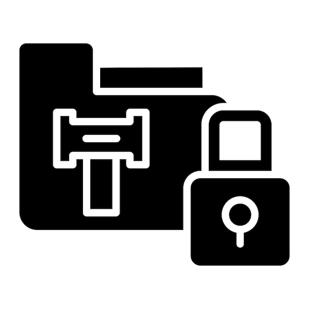 Styl ikony pozwu Vector Design Gdpr
