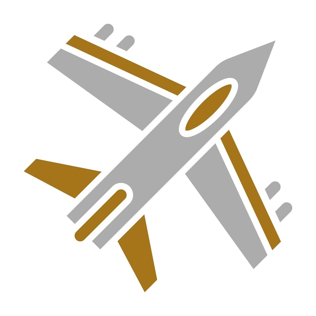 Plik wektorowy styl ikony samolotu projektowania wektorowego