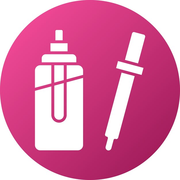 Styl ikony serum projektowania wektorowego