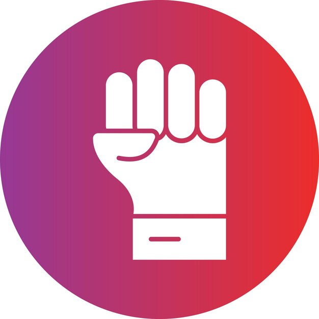 Styl ikony siły projektu wektorowego