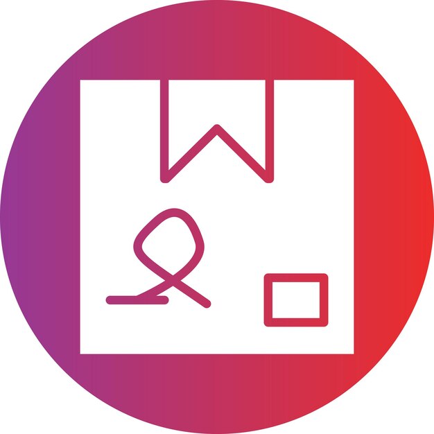 Styl ikony skrzynki ładunkowej