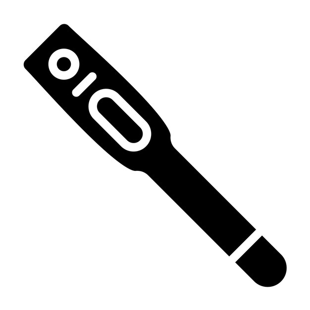 Plik wektorowy styl ikony termometru wektorowego