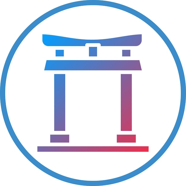 Styl ikony Torii Gate