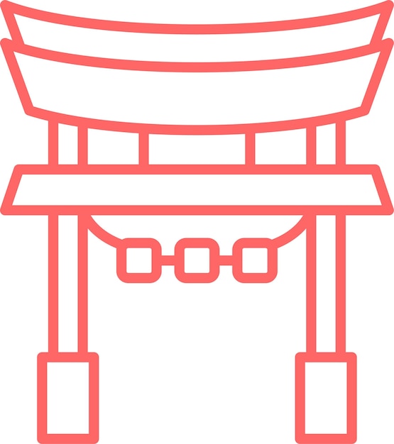 Styl ikony Torii Gate