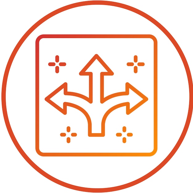 Styl ikony Vector Design Creative Fusion