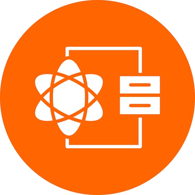 Styl ikony Vector Design Data Science